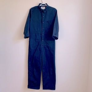 Vintage Utility Jumpsuit in Navy Blue, fits S/XS - great fit!